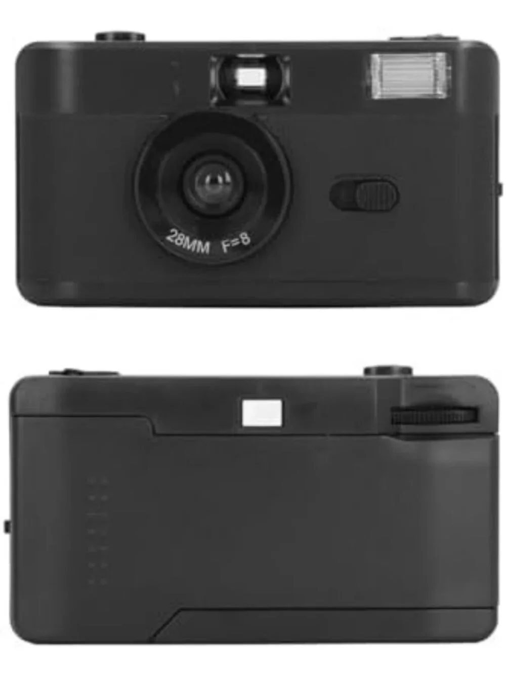 35mm Retro Film Camera with 28MM F/8 Lens, Built-in Flash, Lightweight Design